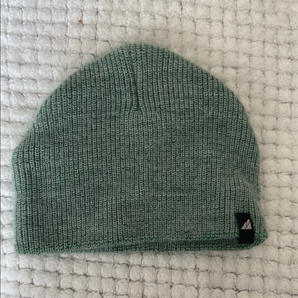 Cozy Green Knit Beanie for Kids